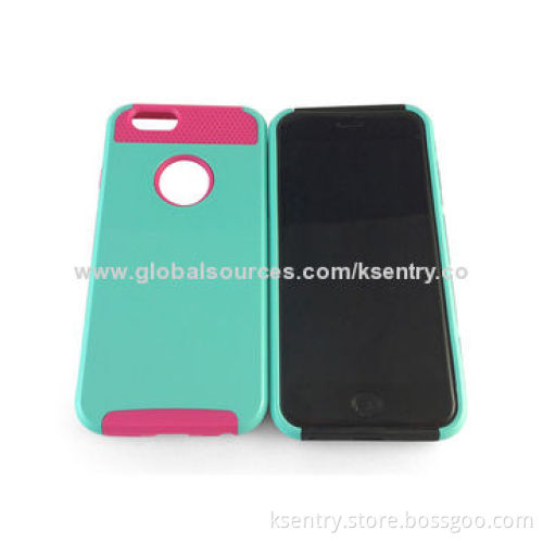 High-quality OEM Customized Logo Colorful Hard PC Cover Case for iPhone 6